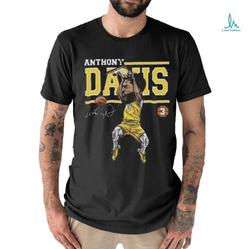 Cartoon Anthony Davis Basketball Unisex T shirt