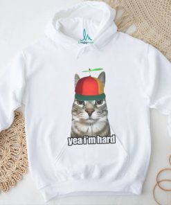 Cat Yea Im Hard t shirt