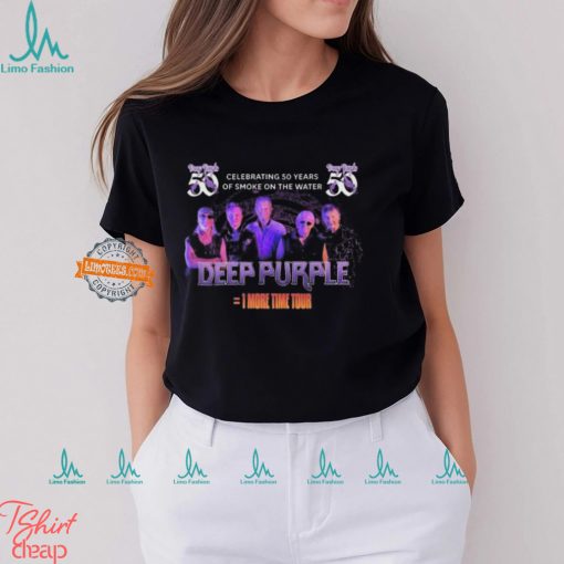 Celebrating 50 Years Of Smoke On The Water Deep Purple 1 More Time Tour shirt