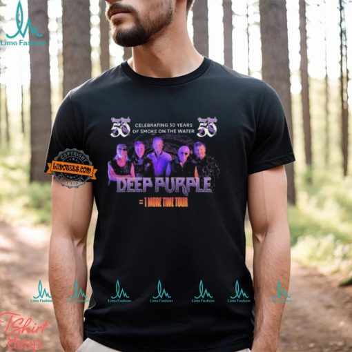 Celebrating 50 Years Of Smoke On The Water Deep Purple 1 More Time Tour shirt