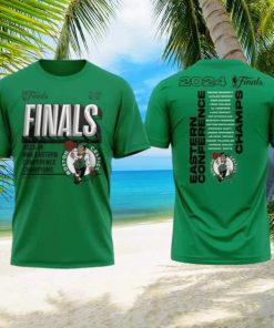 Celtics 2024 Eastern Conference Champions 3D Shirt