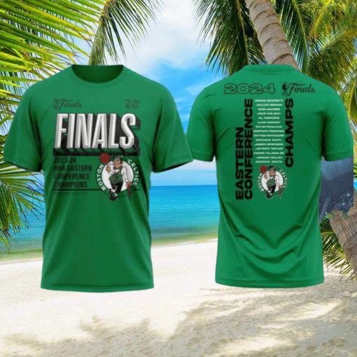 Celtics 2024 Eastern Conference Champions 3D Shirt