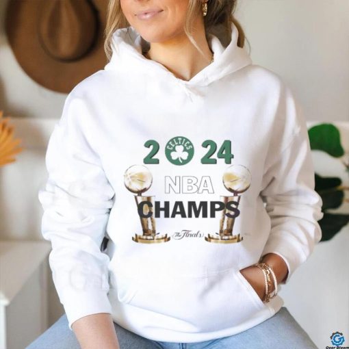 Celtics 2024 NBA Champs The Finals Trophy Shirt