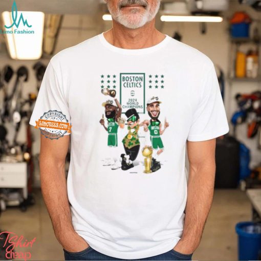 Celtics 2024 World Champions Jayson Tatum Jaylen Brown Shirt