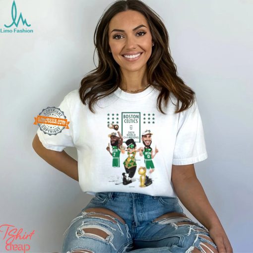 Celtics 2024 World Champions Jayson Tatum Jaylen Brown Shirt