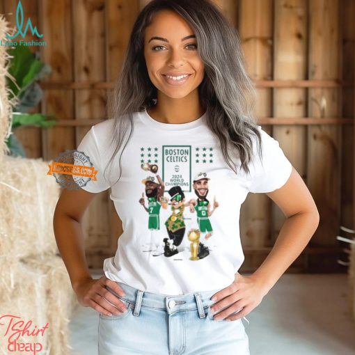 Celtics 2024 World Champions Jayson Tatum Jaylen Brown Shirt