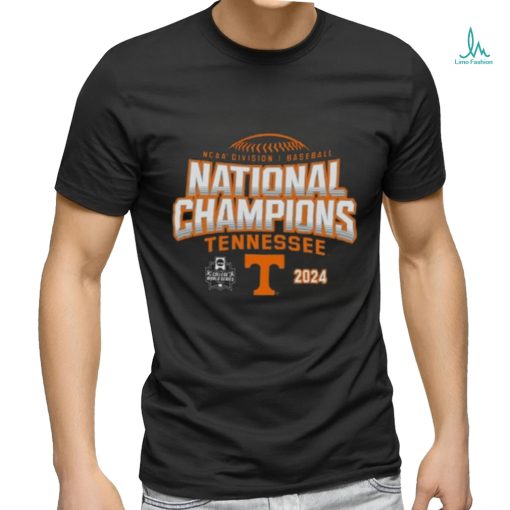 Champion Black Tennessee Volunteers 2024 NCAA Men’s Baseball College World Series Champions T Shirt