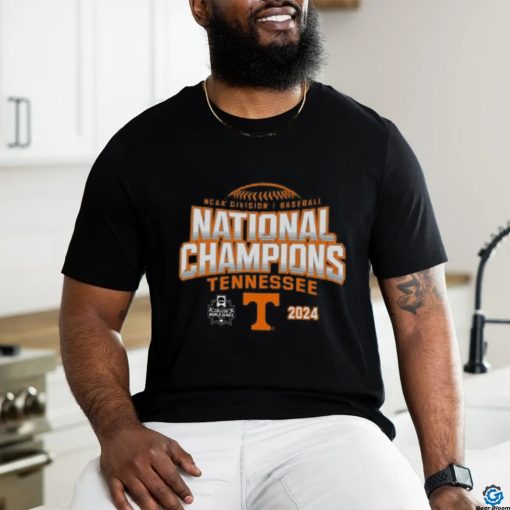 Champion Black Tennessee Volunteers 2024 NCAA Men’s Baseball College World Series Champions T Shirt