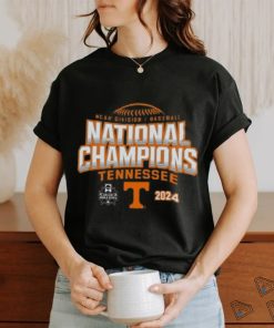 Champion Black Tennessee Volunteers 2024 NCAA Men’s Baseball College World Series Champions T Shirt