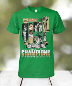 Champions Boston Celtics 2023 2024 NBA Fianls T Shirt2