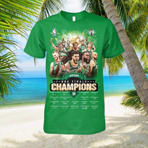 Champions Boston Celtics 2023 2024 NBA Fianls T Shirt3