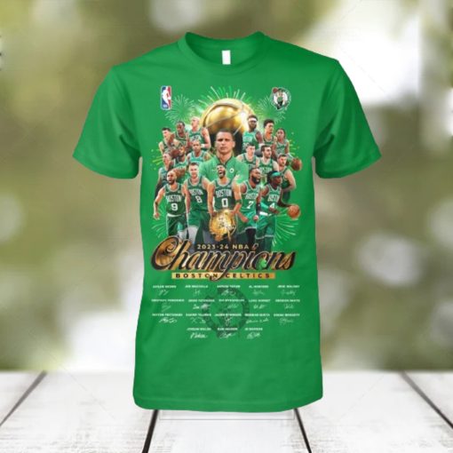 Champions Boston Celtics 2023 2024 NBA Fianls T Shirt5