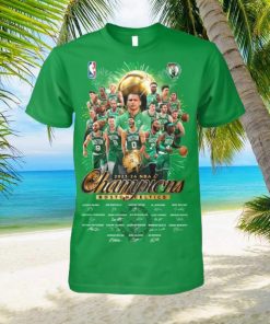 Champions Boston Celtics 2023 2024 NBA Fianls T Shirt5