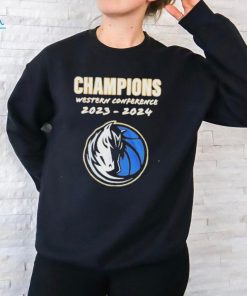 Champions Western Conference 2023 2024 Dallas Mavericks NBA Best In The West T Shirt