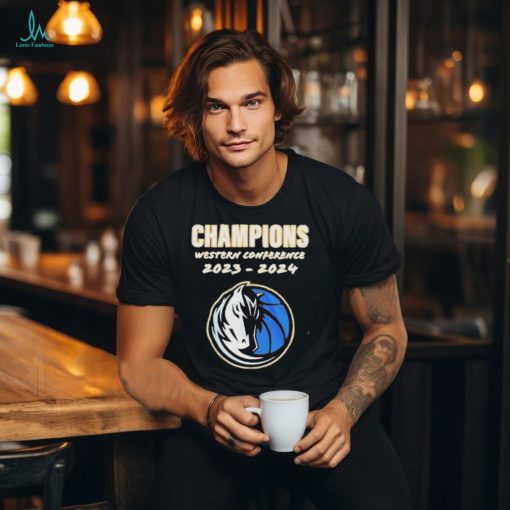 Champions Western Conference 2023 2024 Dallas Mavericks NBA Best In The West T Shirt