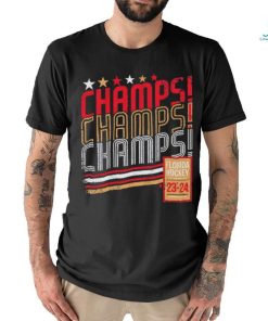 Champs Champs Champs Florida Panthers 2023 24 Stanley Cup Shirt