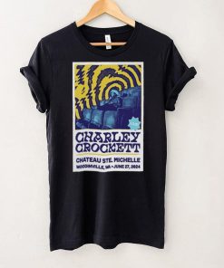 Charley Crockett Chateau Ste. Michelle Winery Woodinville WA June 27 2024 Poster shirt