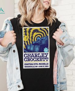 Charley Crockett Chateau Ste. Michelle Winery Woodinville WA June 27 2024 Poster shirt