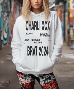 Charli Xcx Brat 2024 Jun 12 Chicago Radius Shirt