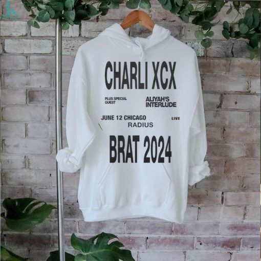 Charli Xcx Brat 2024 Jun 12 Chicago Radius Shirt