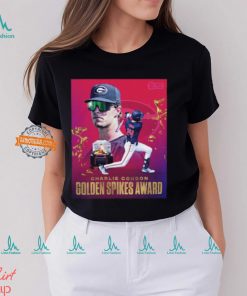 Charlie Condon Is The First Player In Georgia Baseball History To Win The Golden Spikes Award Vintage T Shirt