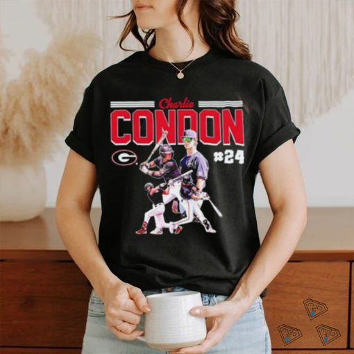 Charlie Condon Player Georgia NCAA Baseball Collage Poster Shirt