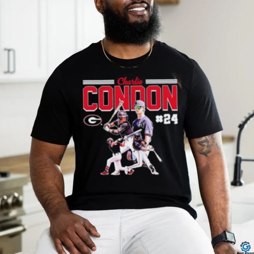 Charlie Condon Player Georgia NCAA Baseball Collage Poster Shirt