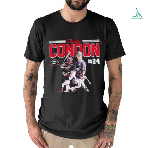 Charlie Condon Player Georgia NCAA Baseball Collage Poster Shirt