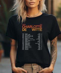 Charlotte De Witte Summer Tour 2024 shirt, hoodie, sweater, long sleeve and tank top Charlotte De Witte Summer Tour 2024 shirt