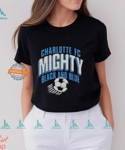 Charlotte Fc Mighty Black And Blue Shirt