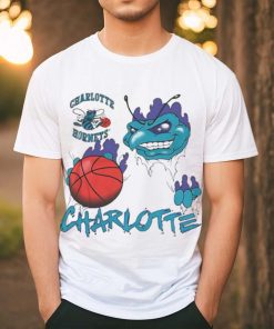 Charlotte Hornets 90s Vintage Basketball shirt