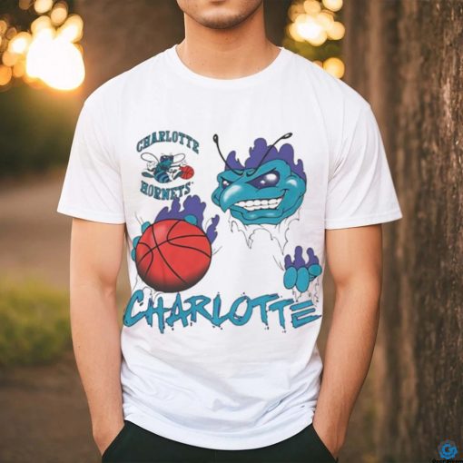 Charlotte Hornets 90s Vintage Basketball shirt