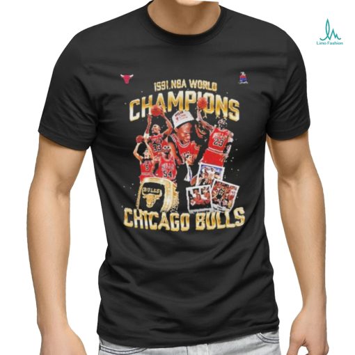 Chicago Bulls Champions June 12 1991 World T Shir