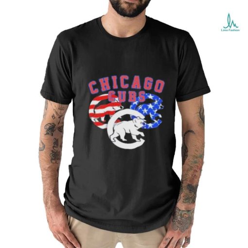 Chicago Cubs 4th Of July Baseball Team Celebrating T Shirt