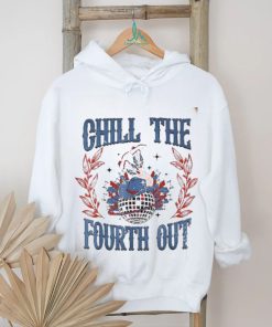 Chill The Fourth Out Vintage Cowgirl 4th Of July Shirt