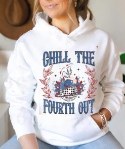 Chill The Fourth Out Vintage Cowgirl 4th Of July Shirt