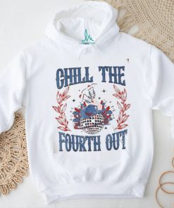 Chill The Fourth Out Vintage Cowgirl 4th Of July Shirt