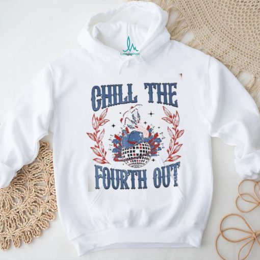 Chill The Fourth Out Vintage Cowgirl 4th Of July Shirt