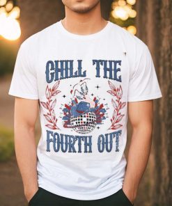 Chill The Fourth Out Vintage Cowgirl 4th Of July Shirt