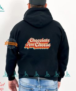 Chocolate & Cheese Script Shirt