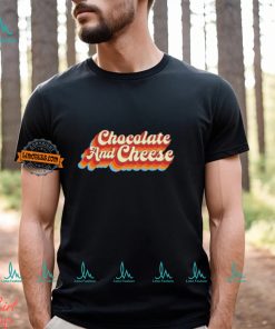 Chocolate & Cheese Script Shirt