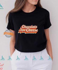 Chocolate & Cheese Script Shirt