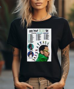 Chris Brown 11 11 Tour 2024 Concert Poster Shirt