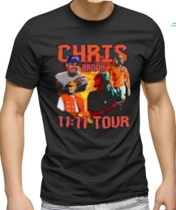 Chris Brown 11 11 Tour Collage T Shirt