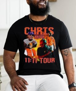 Chris Brown 11 11 Tour Collage T Shirt