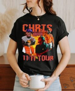 Chris Brown 11 11 Tour Collage T Shirt