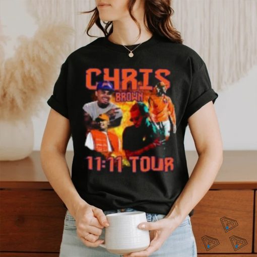 Chris Brown 11 11 Tour Collage T Shirt