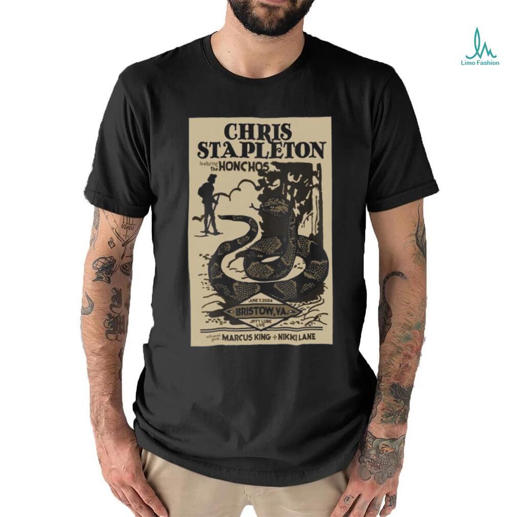 Chris stapleton bristow va 2024 poster shirt Chris stapleton bristow va 2024 poster shirt