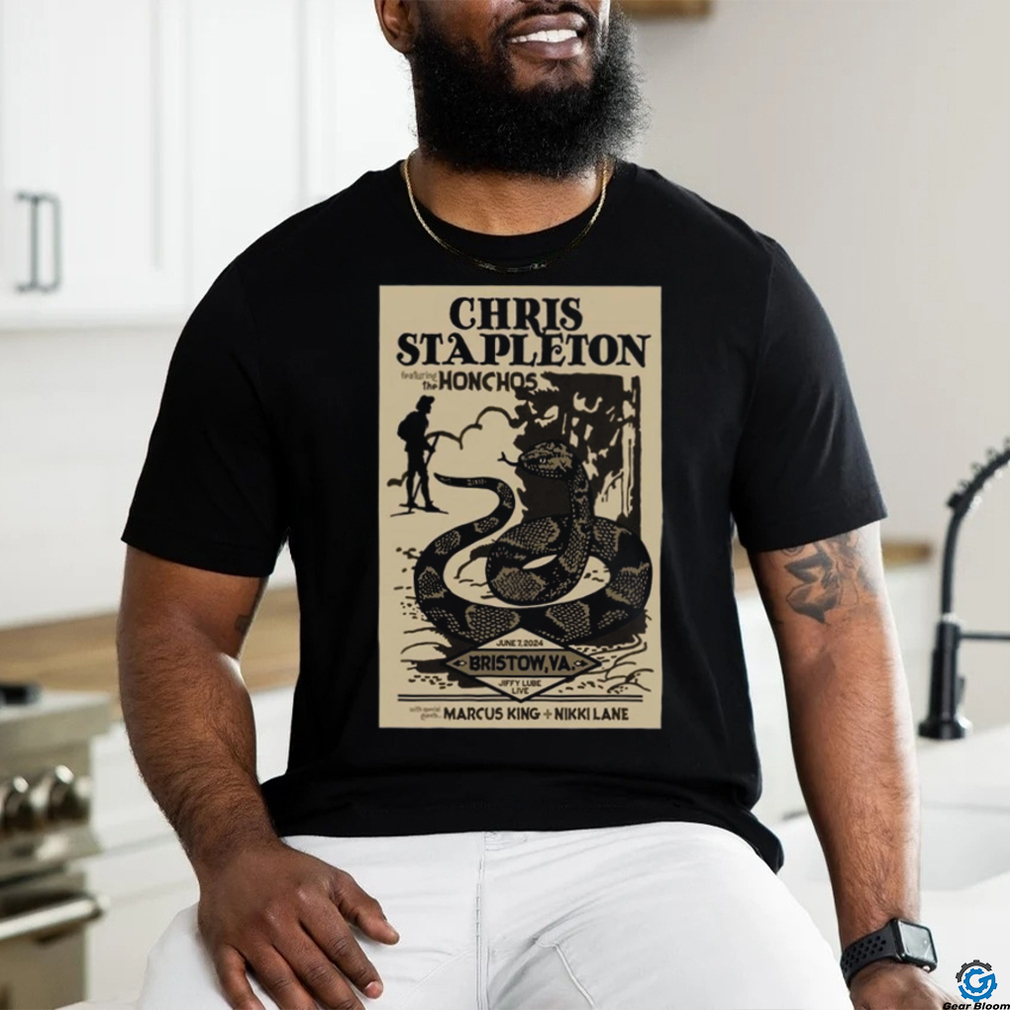 Chris stapleton bristow va 2024 poster shirt Chris stapleton bristow va 2024 poster shirt