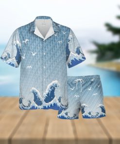 Christian Dior Great Waves Luxury Summer Hawaiian Shirt